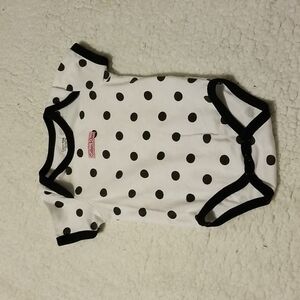 Calvin Klein Baby Girl's Polkadot Onesie